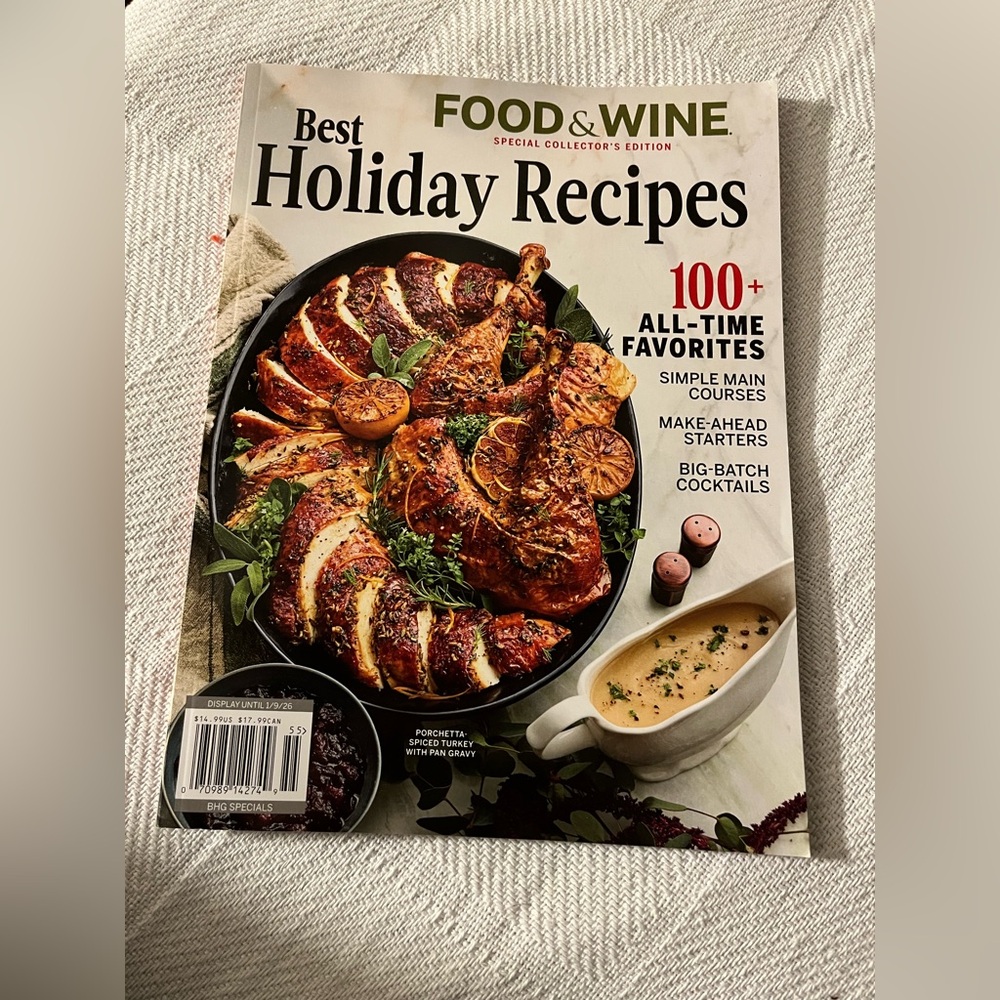 Food and Wine Best Holiday Recipes 100+All Time Favorites